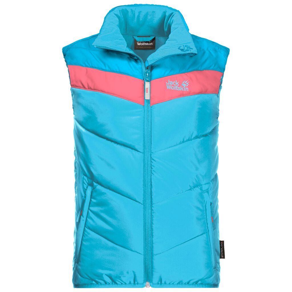 Jack Wolfskin THREE HILLS Vestes Enfant Turquoise/Bleu - LGMOPUD-14